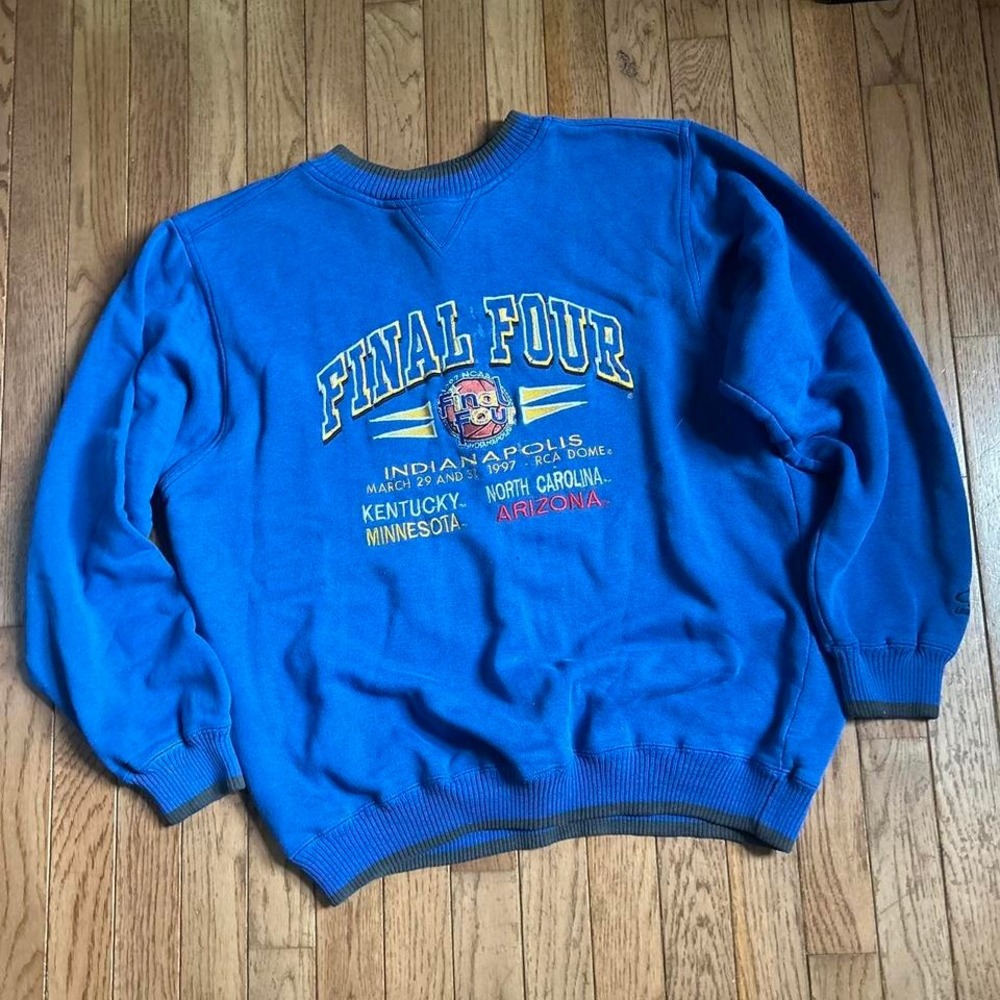 Vintage 90's Final‎ Four Indy Graphic Crewneck